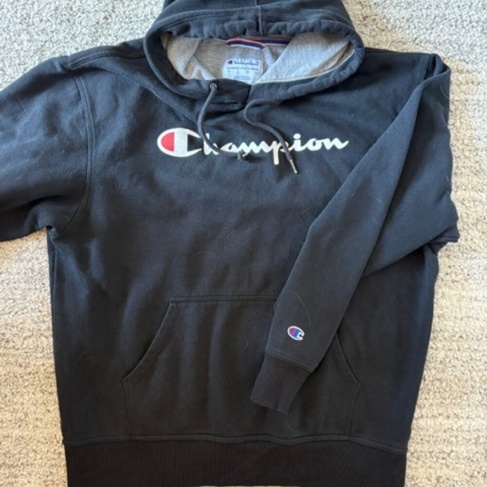 Champion Black Hoodie
